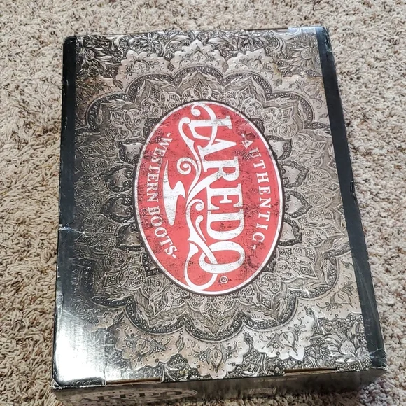 Authentic Laredo Cowgirl Western Country Leather Boots NWT *NO Offers!* - Picture 9 of 16